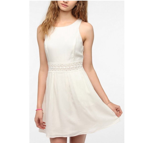 Urban Outfitters Kimchi Blue Fiona Lace Mini Dress - Picture 1 of 5